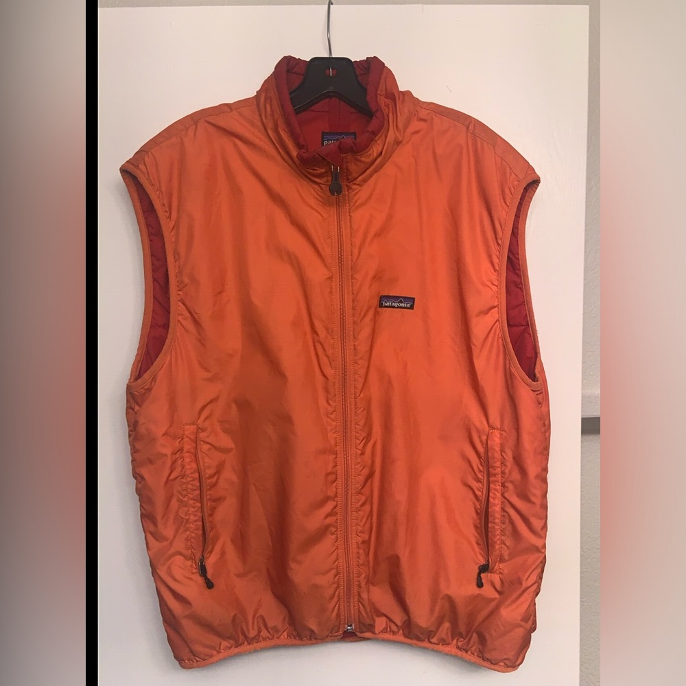 Patagonia down vest.